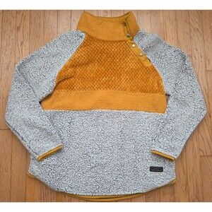 Simply Southern Fleece Pullover 1/4 Snap Collar Jackpad Gorpcore Outdoors Sherpa